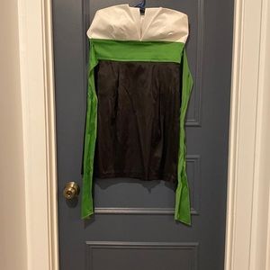 Black and Green Holiday Dress